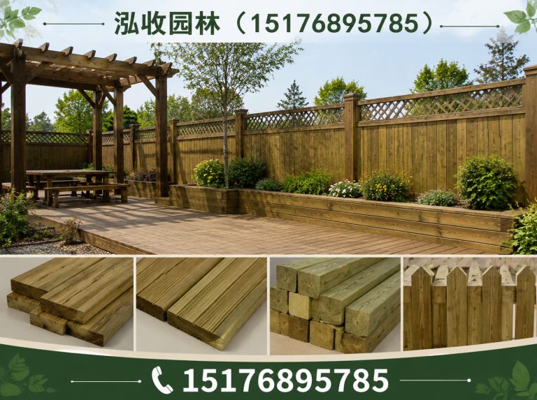 运城防腐木凉亭展示图