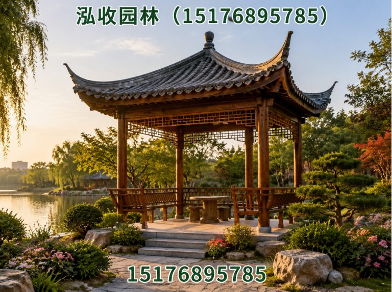 运城防腐木展示图